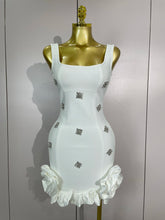 Load image into Gallery viewer, Lori Bandage Ruffle Mini Dress
