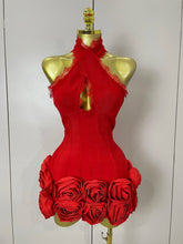 Load image into Gallery viewer, Tatiana Flower Bandage Dress
