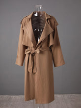 Load image into Gallery viewer, Belted Trench Coat
