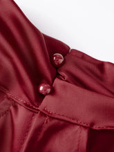 Load image into Gallery viewer, Satin Lace Asymmetrical Hem Top

