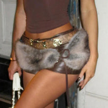 Load image into Gallery viewer, Vintage Furry  Belt
