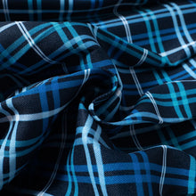 Load image into Gallery viewer, Pleated Contrast Plaid Skirt
