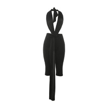 Load image into Gallery viewer, Ribbon Backless Romper
