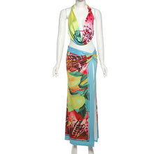 Load image into Gallery viewer, Emelia High Slit Skirt Set
