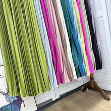 Load image into Gallery viewer, Elegant Pleated Maxi Skirt
