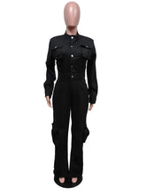 Load image into Gallery viewer, Nisha Cargo Jumpsuit

