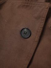 Load image into Gallery viewer, Brown Belted Trench Coat
