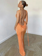 Load image into Gallery viewer, Cancun Backless Maxi Dress
