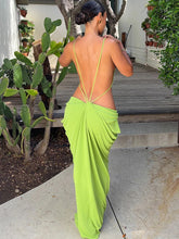 Load image into Gallery viewer, Cross Backless Dress
