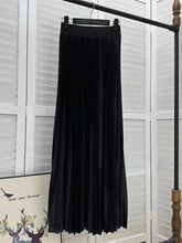 Load image into Gallery viewer, Elegant Pleated Maxi Skirt
