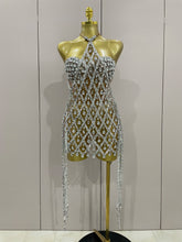 Load image into Gallery viewer, Aliya Sequin Mesh Dress Set
