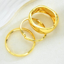 Load image into Gallery viewer, 3pcs Gold Bangle Bracelet
