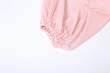 Load image into Gallery viewer, Pink Ruched Maxi Dress
