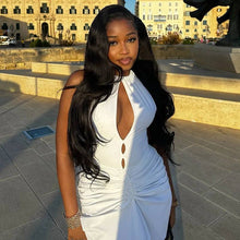 Load image into Gallery viewer, Fabie Ruched Maxi Dress
