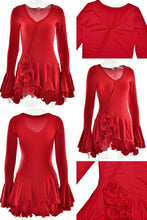 Load image into Gallery viewer, Genie Ruffle Asymmetrical Dress
