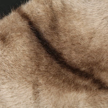 Load image into Gallery viewer, Tie Dye Furry Leather Mini Skirt
