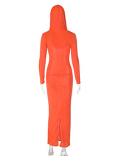 Load image into Gallery viewer, Zuri Hooded Maxi Dress
