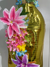 Load image into Gallery viewer, 3D Flower Golden Skirt Set
