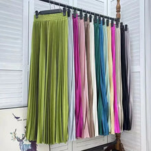 Load image into Gallery viewer, Elegant Pleated Maxi Skirt

