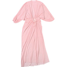 Load image into Gallery viewer, Pink Ruched Maxi Dress
