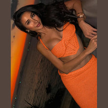 Load image into Gallery viewer, Lizda Knit Skirt Set
