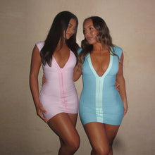 Load image into Gallery viewer, Jeanine Bandage Mini Dress
