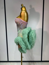 Load image into Gallery viewer, Green Luxe Mesh Dress
