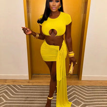 Load image into Gallery viewer, Paityn Ruched Skirt Set
