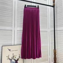 Load image into Gallery viewer, Elegant Pleated Maxi Skirt
