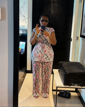 Load image into Gallery viewer, Sonya Floral Pleated Pants Set
