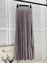 Load image into Gallery viewer, Elegant Pleated Maxi Skirt

