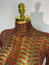 Load image into Gallery viewer, Abbi Mesh Feather Mini Dress
