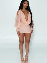 Load image into Gallery viewer, Wilna Mesh Mini Dress
