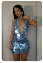Load image into Gallery viewer, Shimmer Sequin Mini Dress
