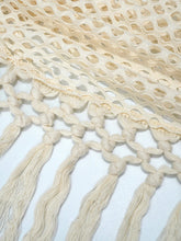 Load image into Gallery viewer, Crochet Knit Tassel Maxi Dress
