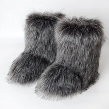 Load image into Gallery viewer, Fluffy Fox Fur Boots
