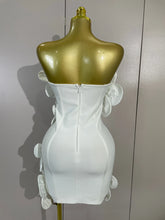 Load image into Gallery viewer, Flower Bandage Mini Dress
