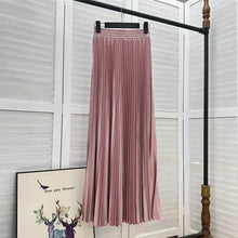 Load image into Gallery viewer, Elegant Pleated Maxi Skirt
