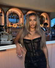 Load image into Gallery viewer, Lace Corset Tube Top
