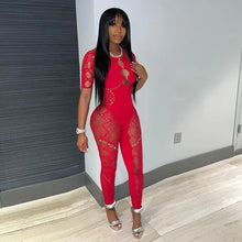 Load image into Gallery viewer, Tania Mesh Jumpsuit
