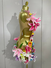 Load image into Gallery viewer, Flowers Mesh Mini Dress
