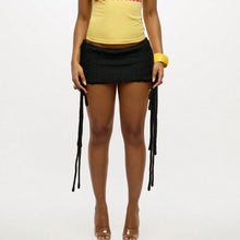 Load image into Gallery viewer, Textured Knit Mini Skirt
