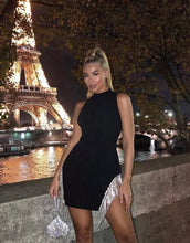 Load image into Gallery viewer, Sharon Tassel Bandage Dress FancySticated
