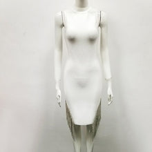 Load image into Gallery viewer, Sharon Tassel Bandage Dress FancySticated
