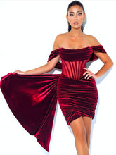 Load image into Gallery viewer, So In Love Corset Mini Dress FancySticated
