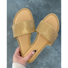 Load image into Gallery viewer, Sparkling Flat Sandals FancySticated
