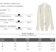 Load image into Gallery viewer, Staci Knit Tassel Jacket Cardigan FancySticated
