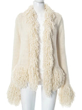 Load image into Gallery viewer, Staci Knit Tassel Jacket Cardigan FancySticated
