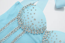 Load image into Gallery viewer, Take A Bow Diamond Midi Dress FancySticated
