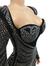 Load image into Gallery viewer, Tamara Luxury Mesh Maxi Dress FancySticated
